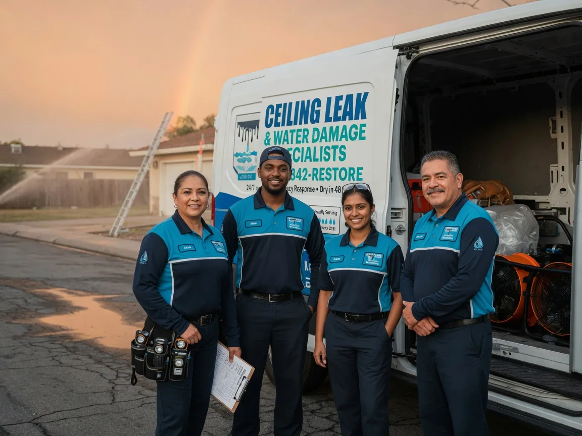 Ceiling Leak Cleanup company in Saint Benedict, LA