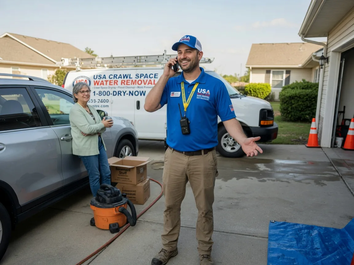 Crawl Space Water Removal Saint Benedict, LA FAQs